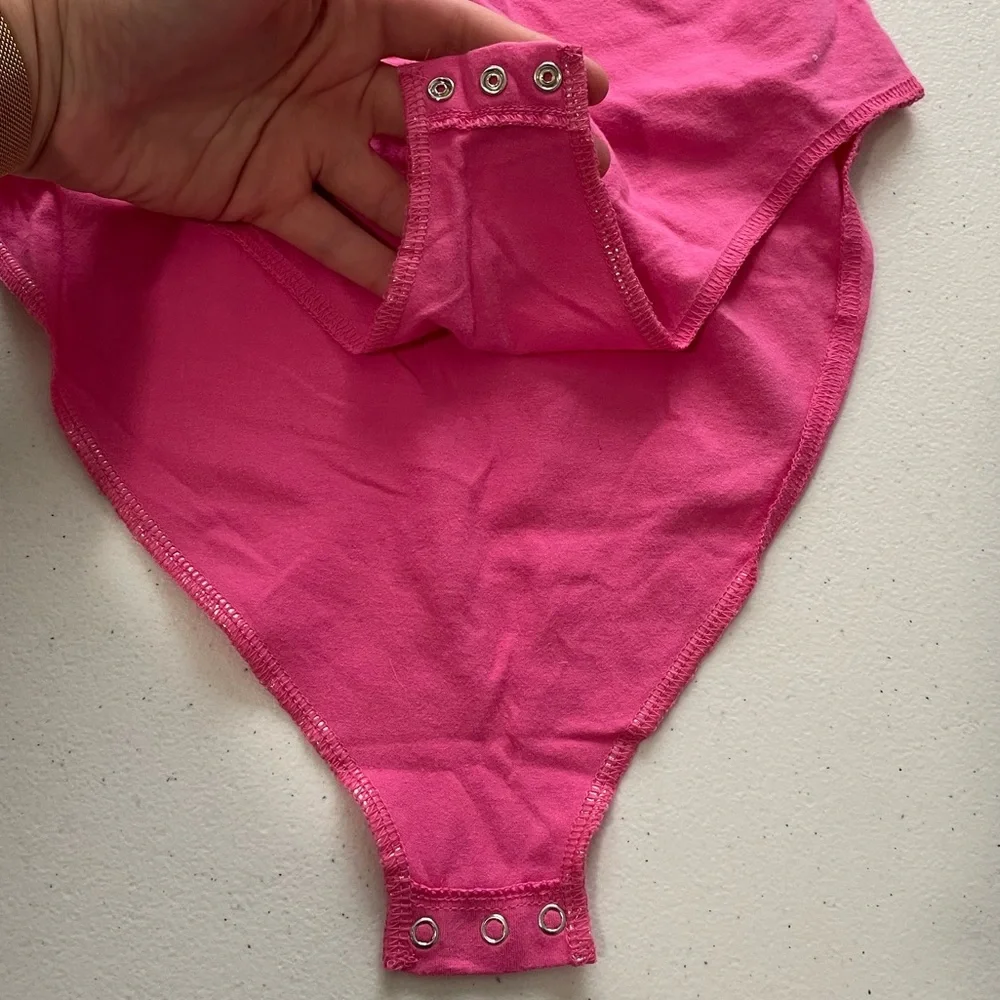 Rare Victoria’s Secret Pink 2017 Set Bodysuit XS & Shorts Small Gray - Picture 7 of 13